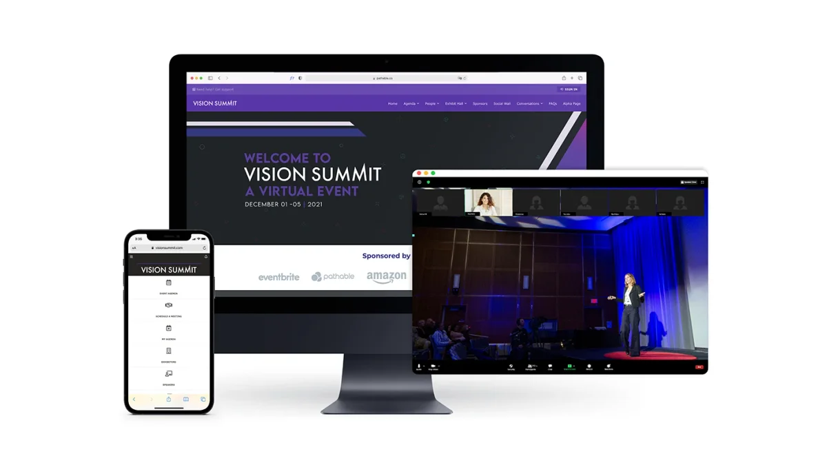 Pathable mobile event app platform