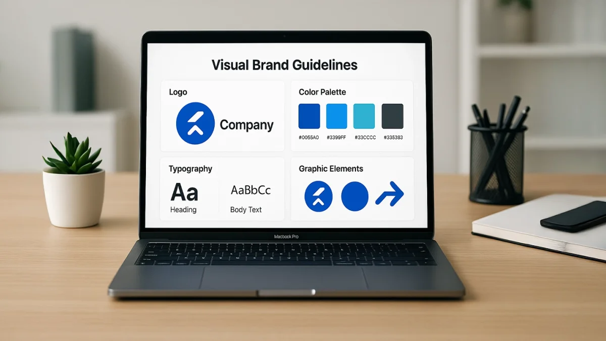 Visual Branding Guideline Example