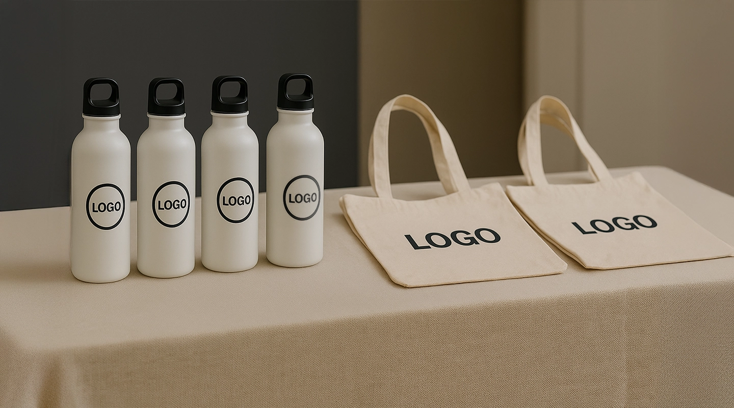 Eco-friendly conference swag items designed for sustainable giveaways