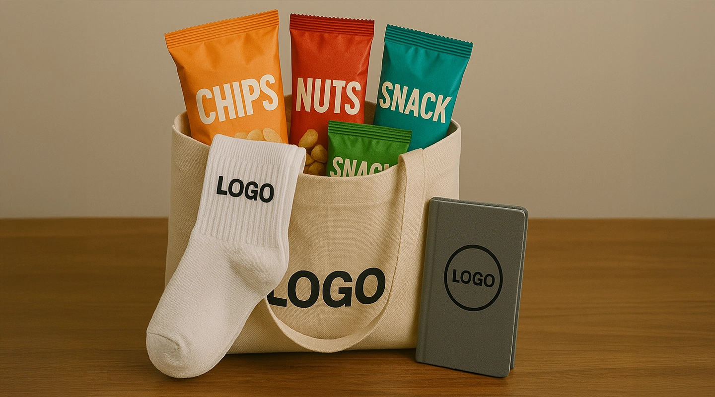 Gourmet snack conference swag ideas for memorable attendee gifts