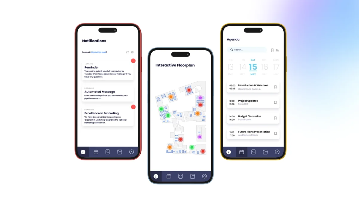 Event App for Itineraries