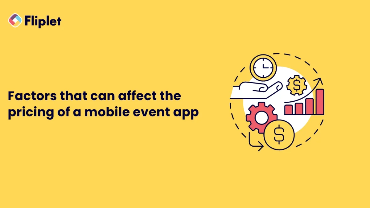 Factors that affect event app pricing