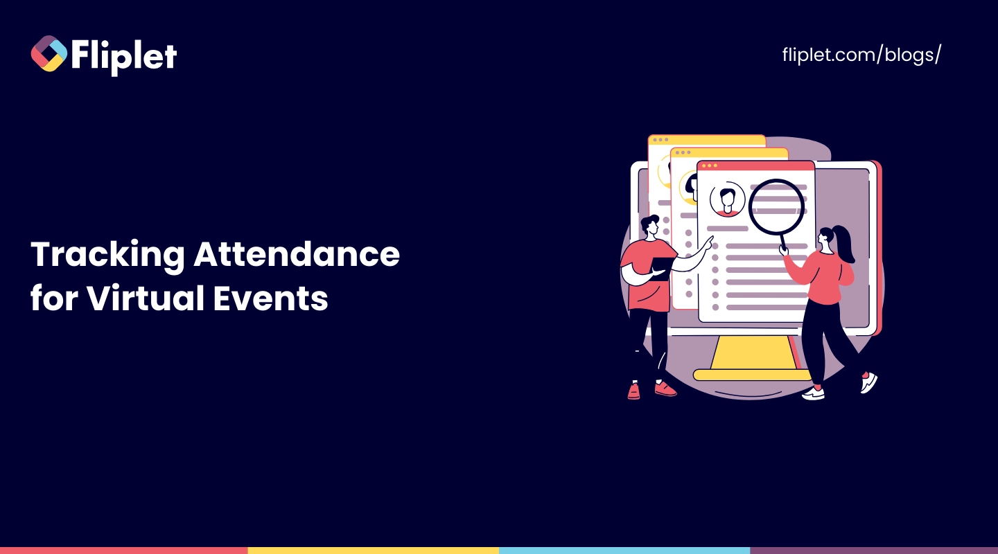 Tracking attendance for virtual events