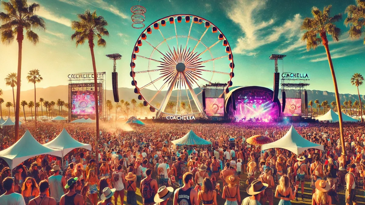 Coachella event branding example