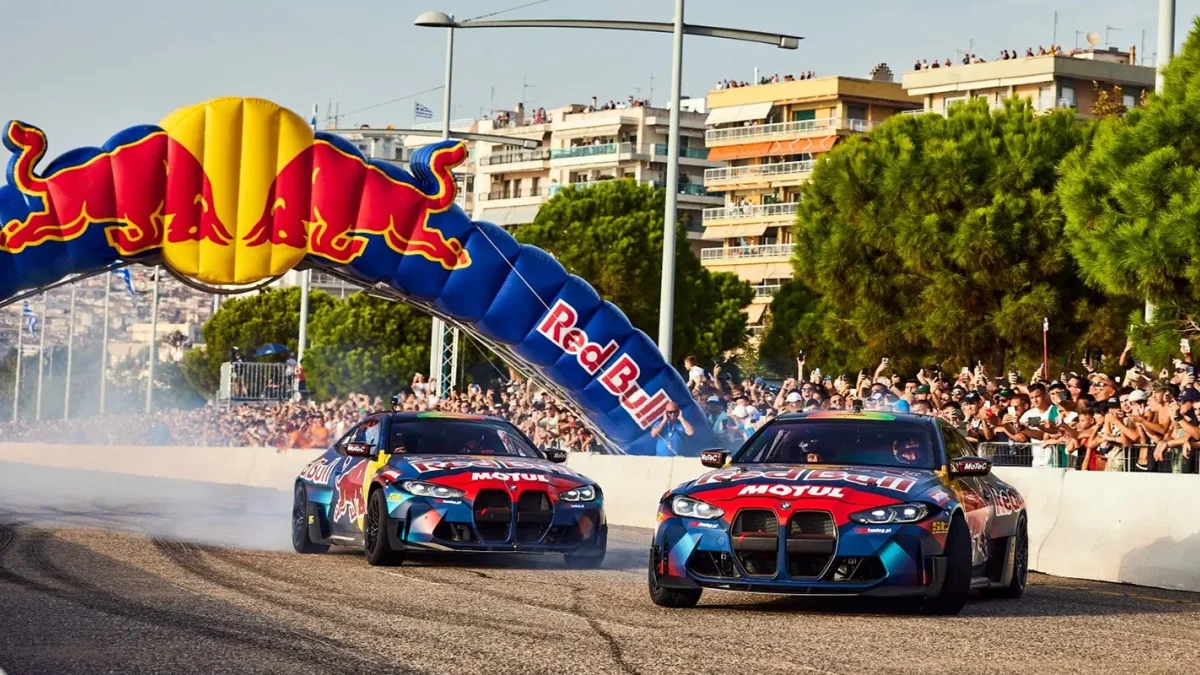 Red Bull Events branding example