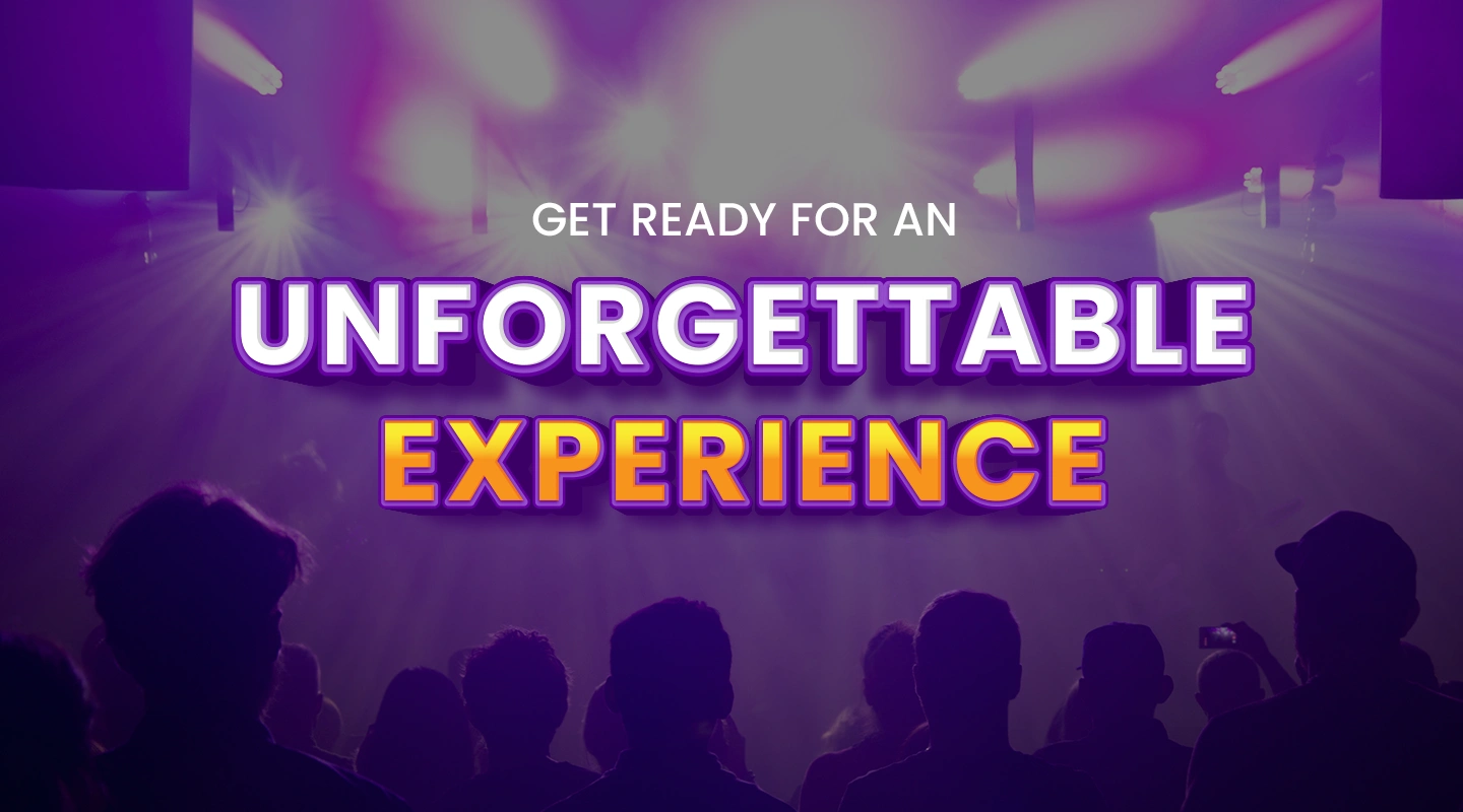 Event promotion video content showing teaser footage and previous event highlights