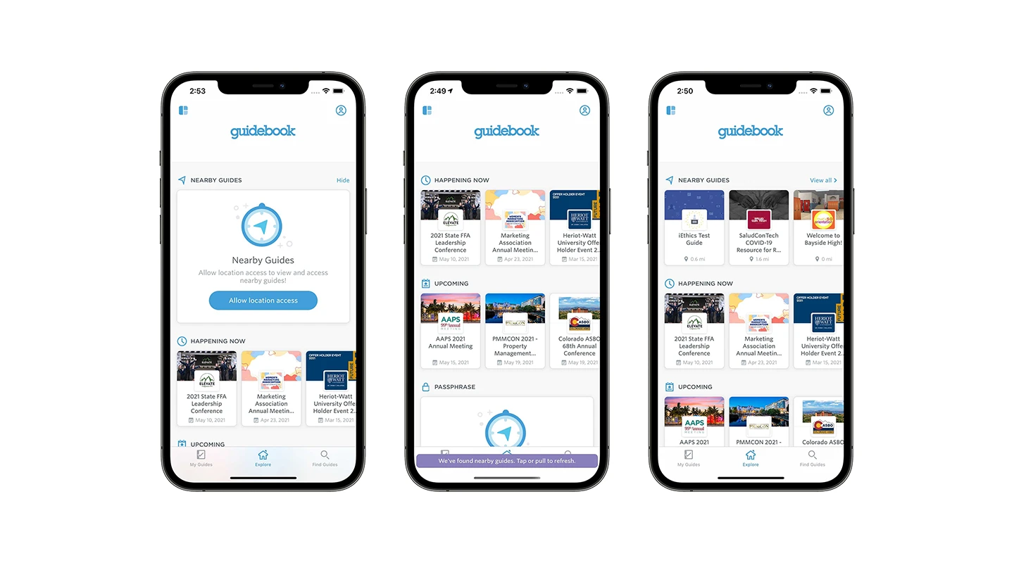 Guidebook event apps