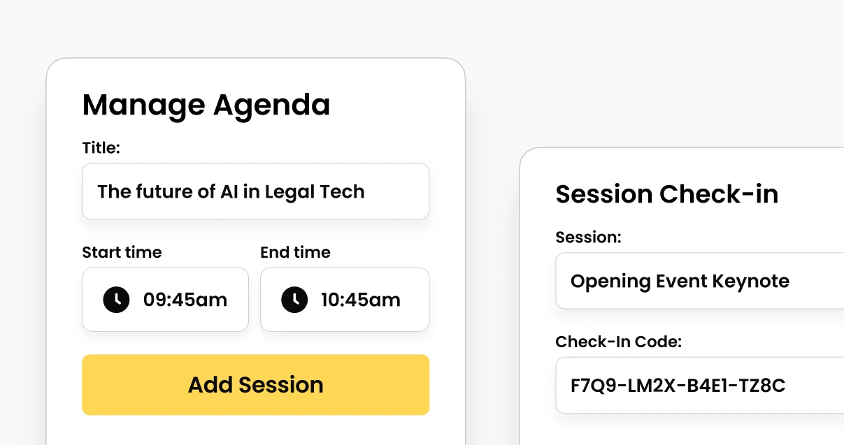 Session Management feature screenshot
