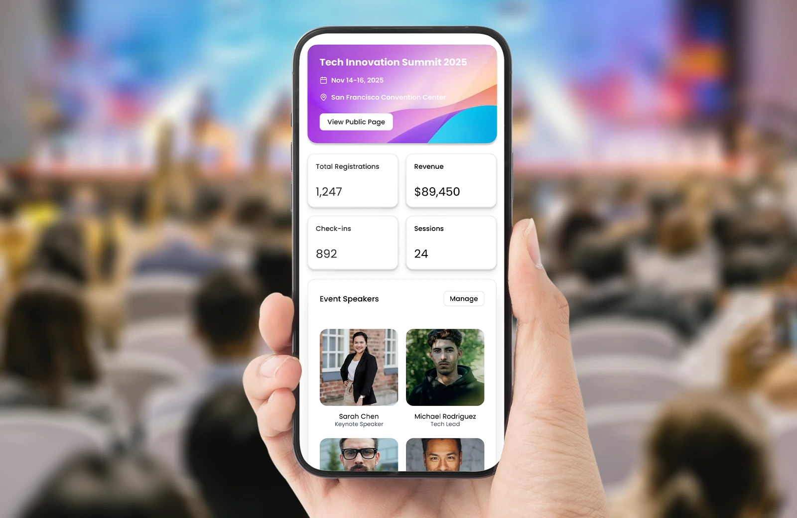 Comparison showing responsive design across devices